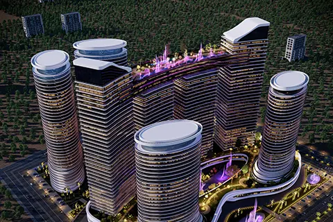 eight towers