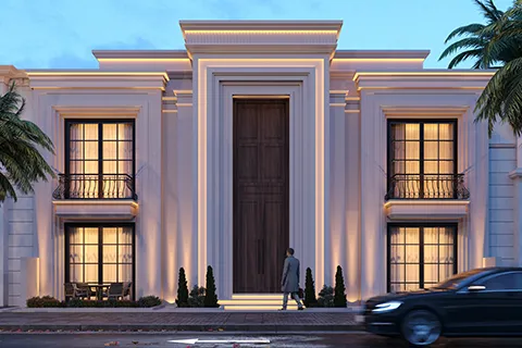 mamostaian neoclassical house