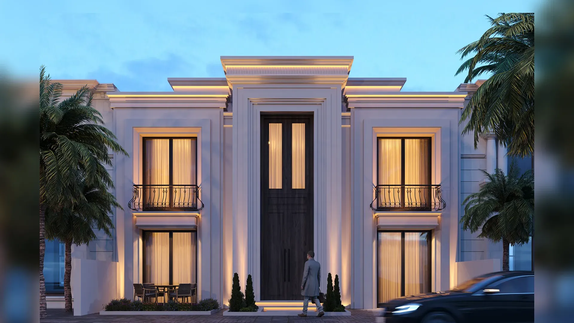 neoclassical house