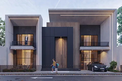 modern house