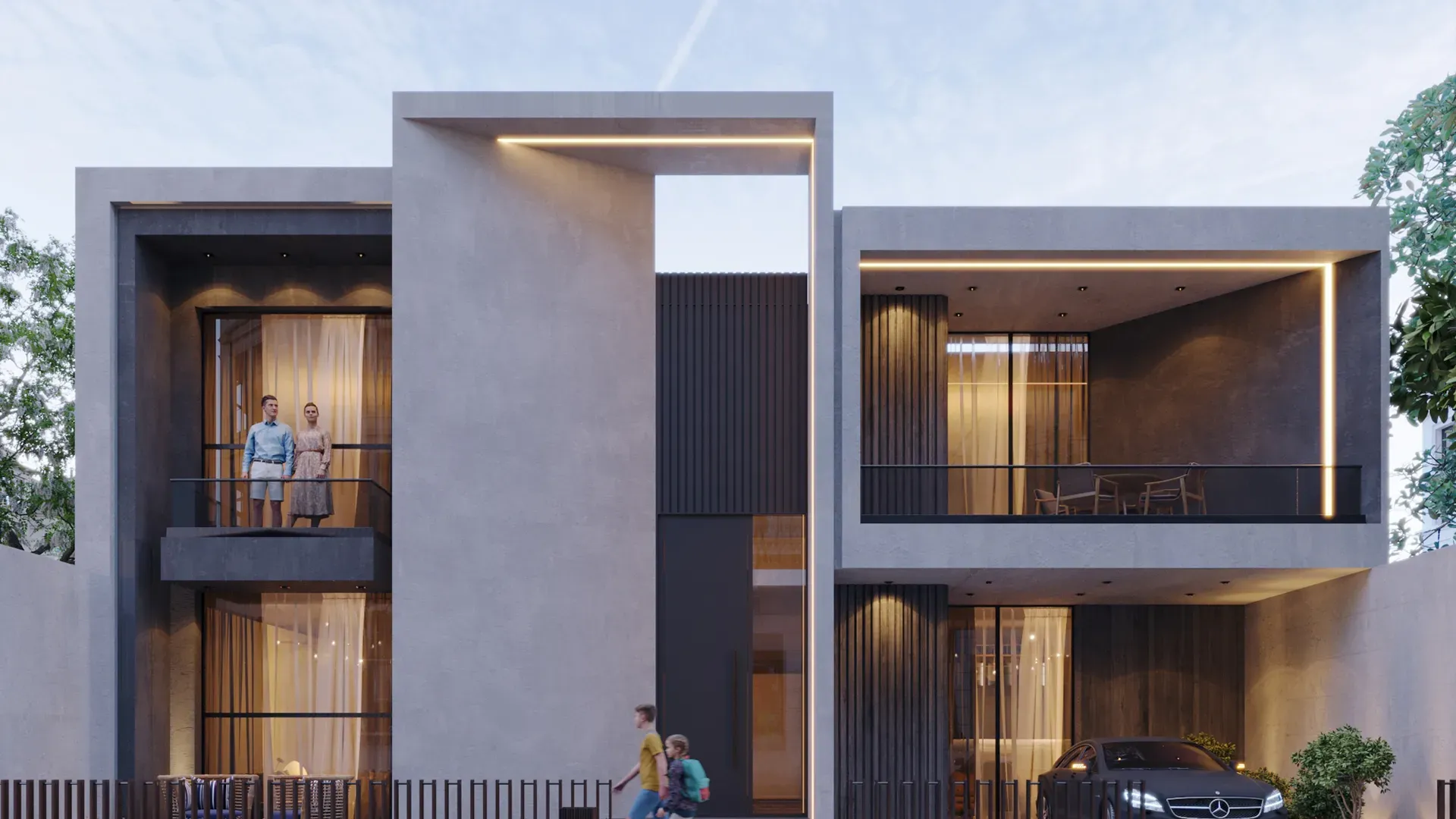 modern house
