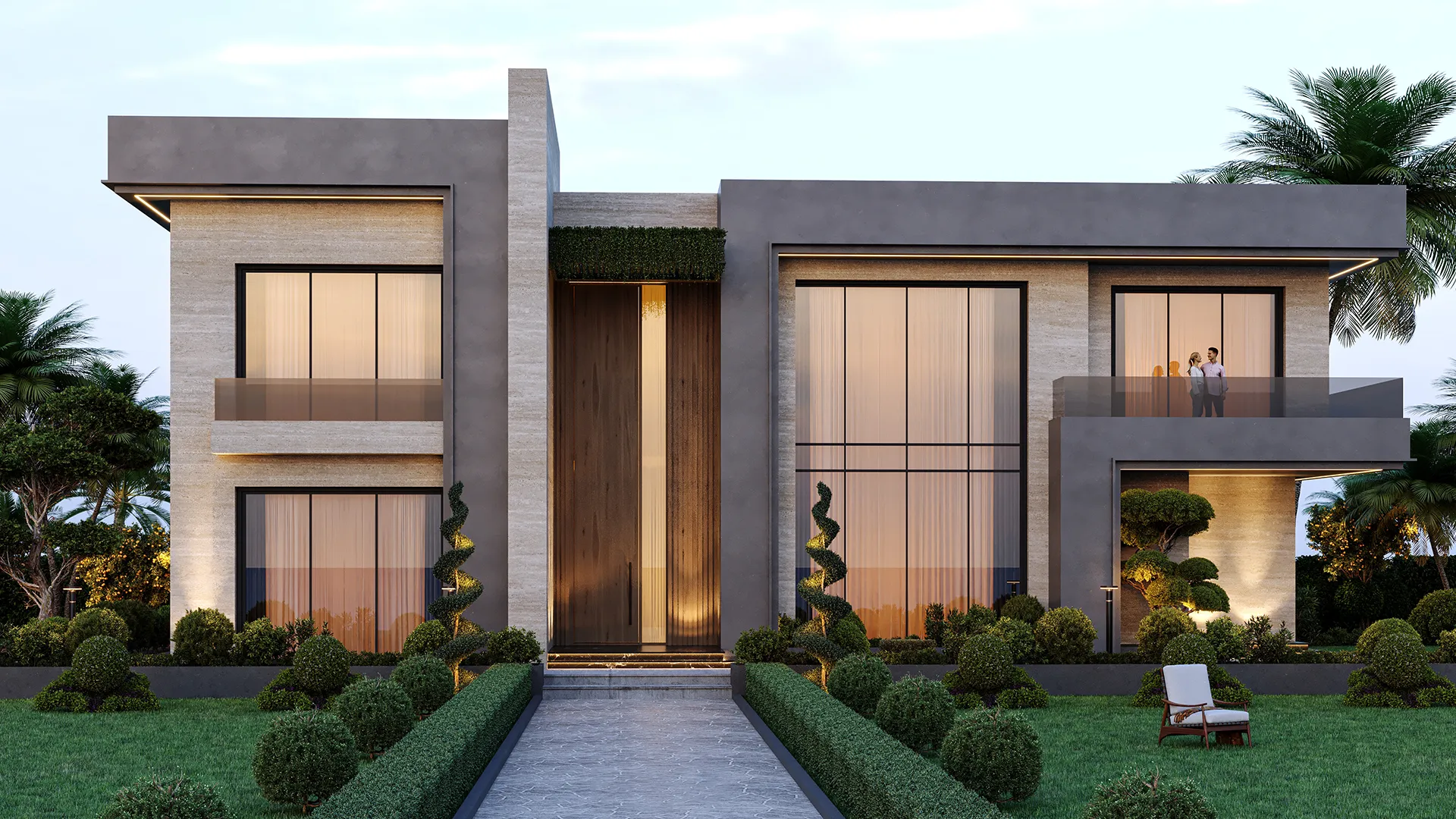 modern villa