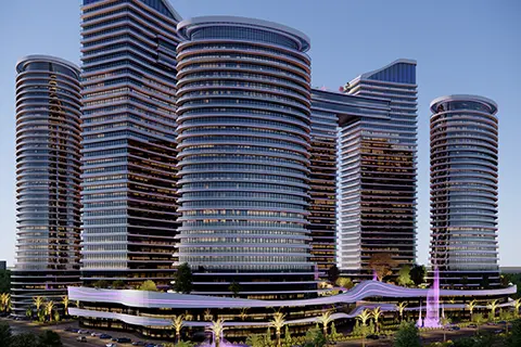 eight towers