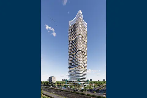 one tower